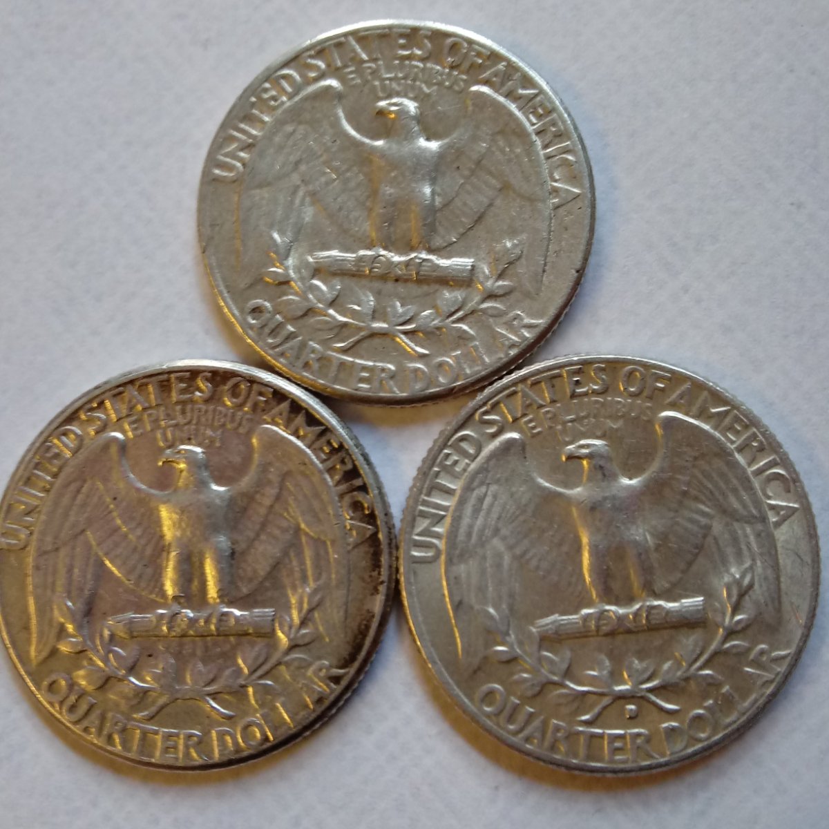 1963-&-1964-Washington-Silver-Transitional-Quarters